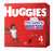 Huggies Little Movers - Unisex Baby Diaper Size 4 Disposable Moderate Absorbency - 49679