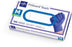 FitGuard Touch - Exam Glove Medium NonSterile Nitrile Standard Cuff Length Textured Fingertips Dark Blue Chemo Tested - Medline - FG100M