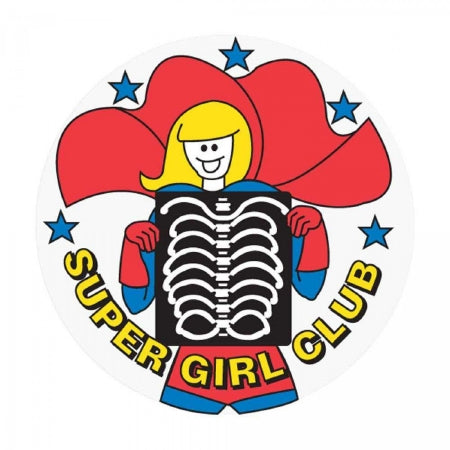 Precision Dynamics Pdc 250 Per Unit Super Girl Club Sticker - 59701459