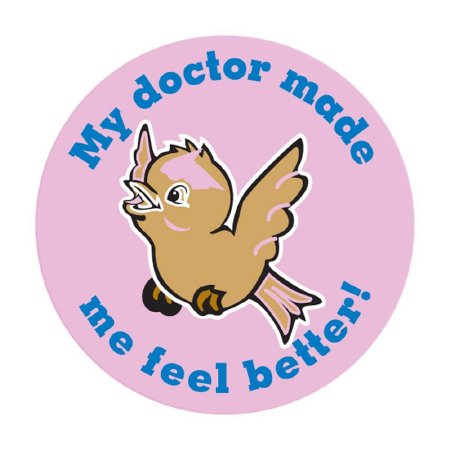 Precision Dynamics Pdc 250 Per Unit My Doctor Made Me Feel Better Sticker - 59704133