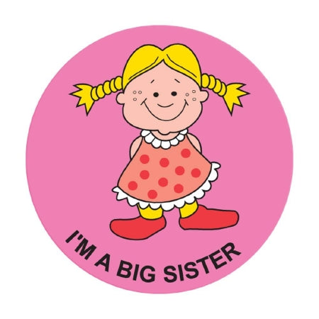 Precision Dynamics Pdc 250 Per Unit I'M A Big Sister Sticker - 59707289