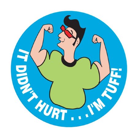 Precision Dynamics Pdc 250 Per Unit It Didn’T Hurt Sticker - 59708860