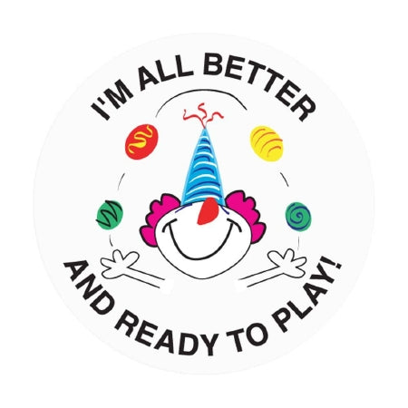 Precision Dynamics Pdc 250 Per Unit I'M All Better And Ready To Play Sticker - 59708868
