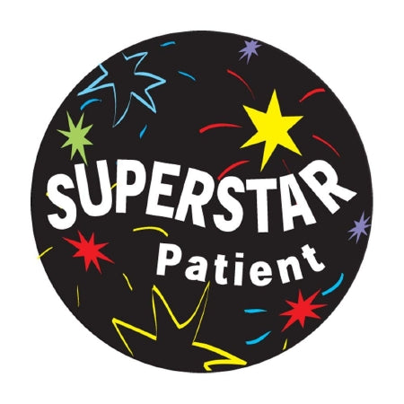 Precision Dynamics Pdc 250 Per Unit Super Star Patient Sticker - 59708878