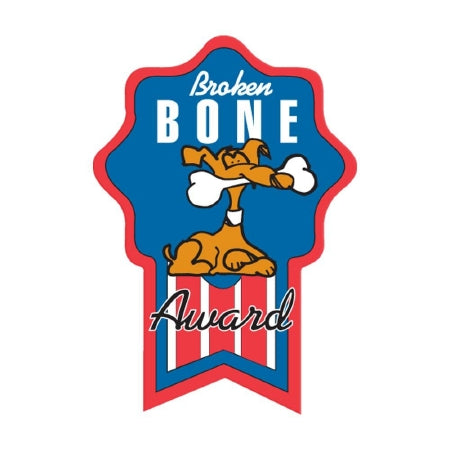 Precision Dynamics Pdc 250 Per Unit Broken Bone Award Sticker - 59708901