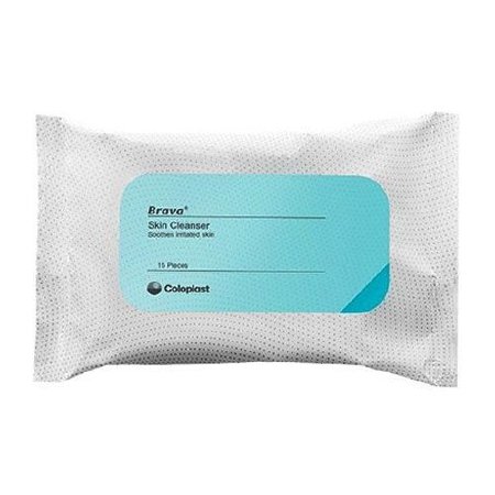 Coloplast Personal Wipe Brava Soft Pack Provitamin B5 Unscented 15 Count - 12080