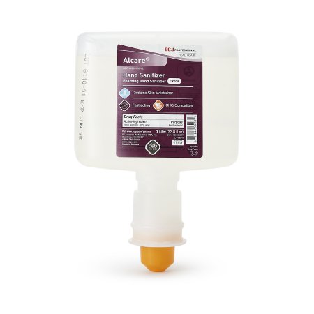 Alcare Extra - Hand Sanitizer 1,000 mL Ethyl Alcohol Foaming Dispenser Refill Bottle - 101531