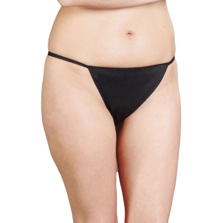 Medico International - Bikini Panty Black X-Large Disposable - T-650BLA-XL