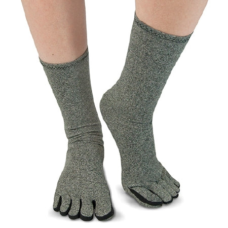 IMAK - Arthritis Socks Calf High Small Gray Closed Toe - A20190