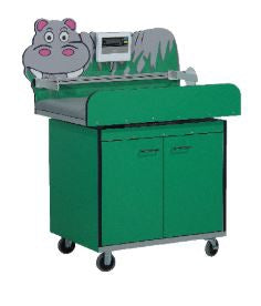 Goodtime Medical Pediatric Scale Digital Display 40 lbs. Gray / Green AC Adapter - D-HIPPO INFANT