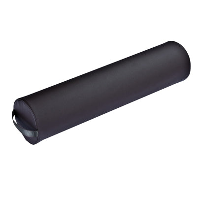 Fabrication Enterprises Massage Table Bolster 25 W X 4-1/2 OD Inch Foam Strap Fastening - 31-2071BLK