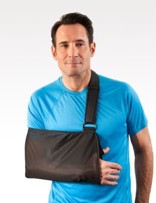 Breg Essential - Shoulder Sling X-Large Mesh Fabric D-Ring / Hook and Loop Strap Closure Envelope Left or Right Arm - VP20101-050