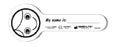 GOOD-LITE - Eye Occluder Heidi Smiling Face Style Disposable White Card Stock - 253200