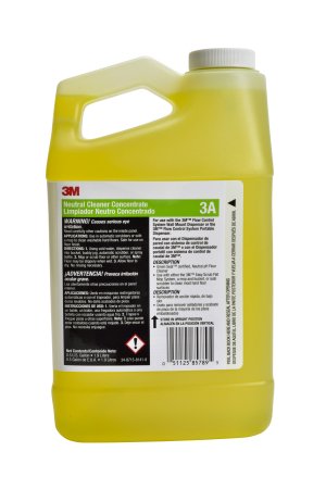 3M Floor Cleaner Liquid Concentrate 1/2 Gallon Manual Pour Jug Fresh Scent - 7010293201