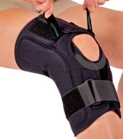 Hely & Weber GK Origin Knee Brace Medium D-Ring / Hook and Loop Strap Closure 20 to 22 Inch Thigh Circumference Knee - 5640-