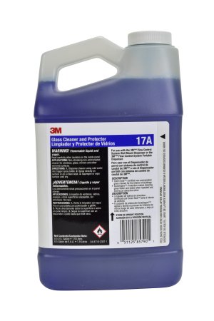 3M Body Shop Clean-Up - Glass Cleaner Non-Ammoniated Manual Pour Liquid 0.5 gal. Jug Scented NonSterile - 17A
