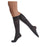BSN Medical Stocking Compression Opaque Knee High Closed Toe Small Classic Black Ea - 115168