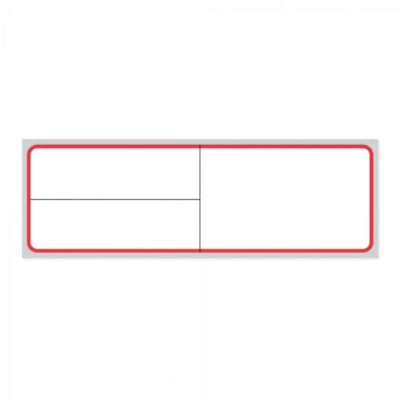 Precision Dynamics - Blank Label Thermal Label White Paper 1-1/4 X 4 Inch - LDWHP67