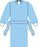 Invenio Healthcare Protective Procedure Gown X-Large Unisex NonSterile Blue - 60-3213