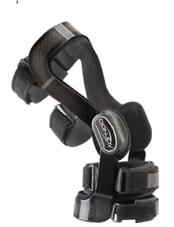 DJO DonJoy FullForce Knee Brace X-Small D-Ring / Hook and Loop Strap Closure 13 to 15-1/2 Thigh Circumference / 12 to 13 Inch Knee Center Circumference / 10 to 12 Inch Calf Circumference Standard Calf Length Left Leg - 11-0265-1