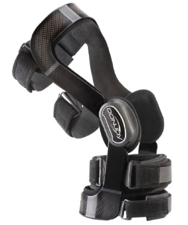 DJO DonJoy FullForce Knee Brace X-Large D-Ring / Hook and Loop Strap Closure 23-1/2 to 26-1/2 Thigh Circumference /17 to 19 Inch Knee Center Circumference / 18 to 20 Inch Calf Circumference Short Calf Length Left Leg - 11-3223-5