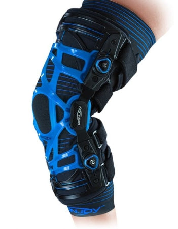 DJO OA Reaction TriFit Medial Knee Brace Small D-Ring / Hook and Loop Strap Closure 15-1/2 to 18-1/2 Inch Thigh Circumference Right Leg - 11-1746-2