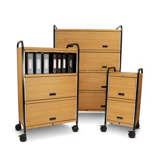 Mov-It Elite - Binder/ Chart Rack Oak - R02235F-00