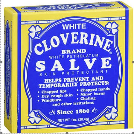 Med-Tech Products White Cloverine Skin Protectant 1 oz. Jar Scented Ointment - 75137030363