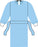 Invenio Healthcare Protective Procedure Gown Large Unisex NonSterile Blue - 60-3212