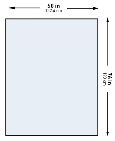 Mckesson Brand General Purpose Drape Mckesson Large Reverse Fold Drape Sheet 60 W X 76 L Inch Sterile - 16-I80-12408-S