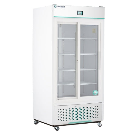 Corepoint Scientific - Refrigerator Laboratory Use 33 cu.ft. 2 Sliding Glass Doors Cycle Defrost - NSWDR332WWG/0