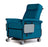 McKesson RECLINER, TRANSPORT BARIATRIC MANUAL COLONIAL BLU 500LB CAP - CK660T45-TS73