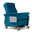 McKesson RECLINER, TRANSPORT BARIATRIC POWER COLONIAL BLU 500LB CAP - CK66PT45-TS73