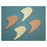 Aetna Felt Corporation Spacer Orthopedic Toe Felt 1/8" Thick White 100/Bg - 44110