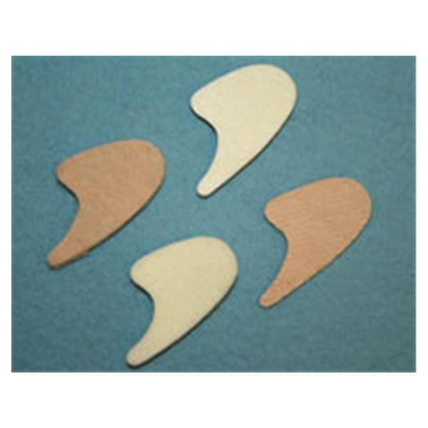 Aetna Felt Corporation Spacer Orthopedic Toe Felt 1/8" Thick White 100/Bg - 44110