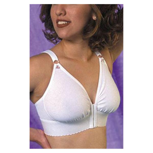 Summit Medical Bra Post Surgical Allyssandra 3Xl White Ea - V-454-W3XL