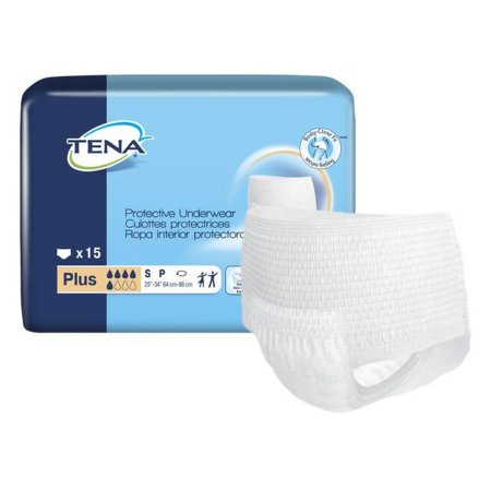 TENA ProSkin Plus Protective - Unisex Adult Absorbent Underwear Pull On with Tear Away Seams 2X-Large Disposable Moderate Absorbency - 72508