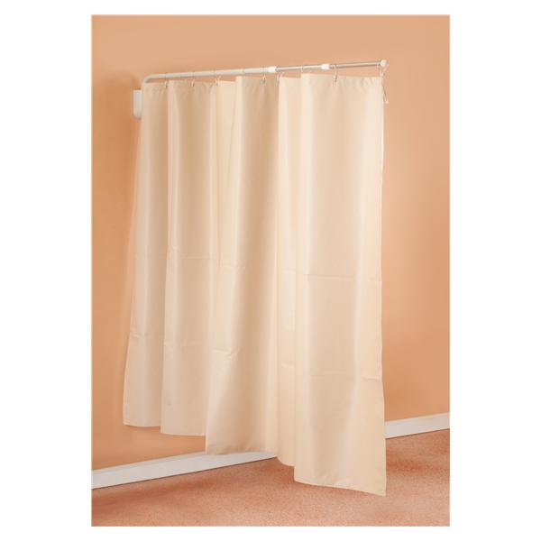 Winco Mfg, Curtain Telescopic Steel 40X72" Fawn Ea - 3409-91