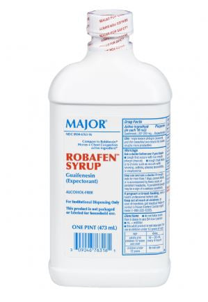 Major Pharmaceuticals Major Cold and Cough 200 mg / 10 mL Syrup 16 oz. - 904676316