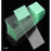 Globe Scientific Diamond Frosted Microscope Slide 3X1" Green W/ +Chrg/90D Grounded Edg 72X20/Ca - 1358G
