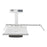 Health O Meter - Pediatric Scale with Height Rod Digital LCD Display 50 lbs./ 23 kg Capacity White Battery Operated - 522KL-HR