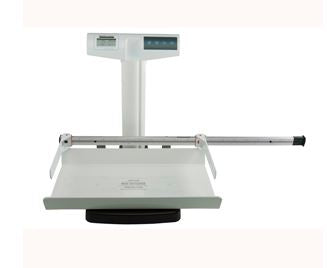 Health O Meter Health O Meter Pediatric Scale w Height Rod Digital LCD Display 20 kg White Battery Operated - 553KG