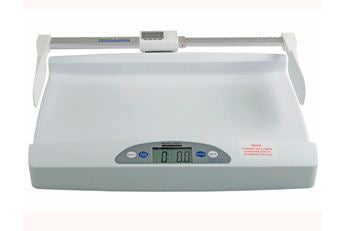 Health O Meter Health O Meter Pediatric Scale w Height Rod Digital LCD Display 20 kg White Battery Operated - 553KG