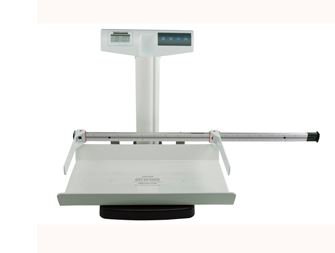 Health O Meter Health O Meter Pediatric Scale w Height Rod Digital LCD Display 20 kg White Battery Operated - 553KG