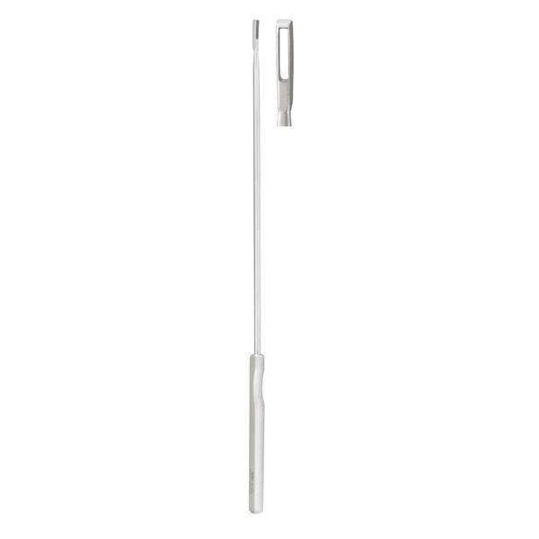 Miltex-Integra Curette Endocervical Meister-Hand 12" 3X12Mm Loop Tip Stainless Steel Ea - MH30-1383