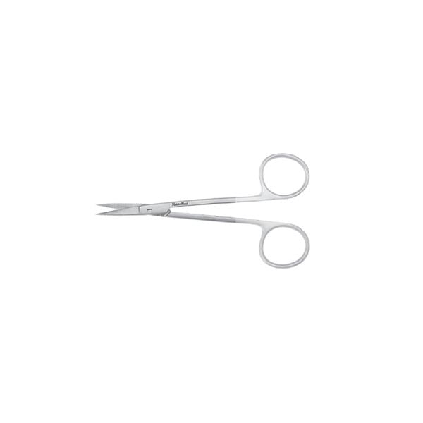 Miltex-Integra Scissors Iris Meister-Hand 4-1/2" Straight Tungsten Carbide Ea - MH5-304TC