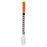 SOL-M - Insulin Syringe with Needle 1 mL 28 Gauge 1/2 Inch Regular Wall NonSafety - 1612812B