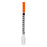 SOL-M - Insulin Syringe with Needle 1 mL 27 Gauge 5/8 Inch Regular Wall NonSafety - 1612758B