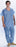 Valumax International Scrub Shirt Large Ceil Blue 1 Pocket Short Sleeves Unisex - 3520U-CBL