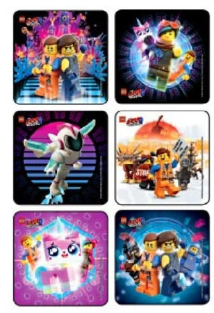 Medibadge Kids Love Stickers 75 Per Unit The Lego Movie Sticker - 1730